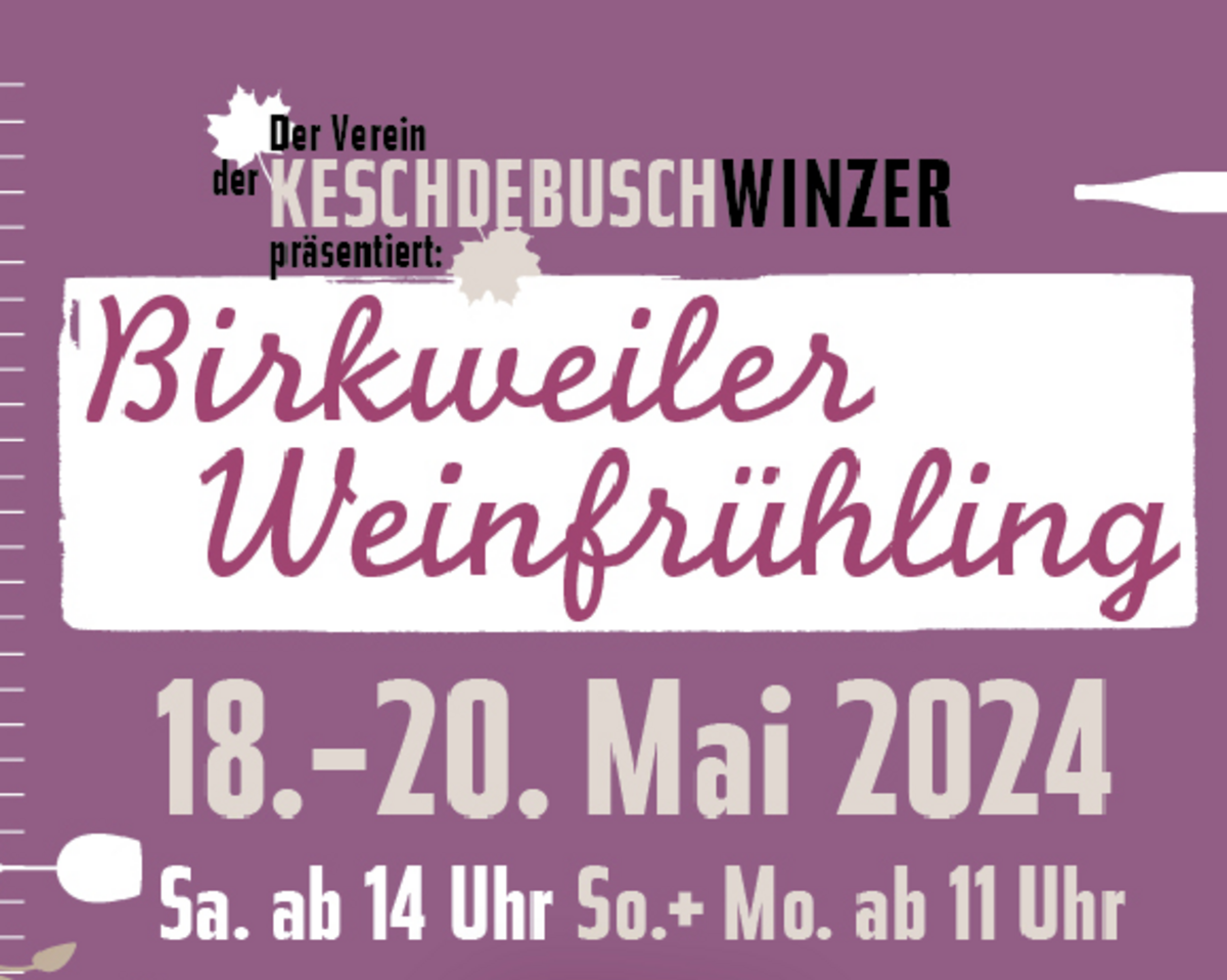 Bild - Weinfrühling Birkweiler 2024 | © Weingut Scholler